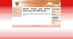 Desktop Screenshot of lapor-diri.org.au